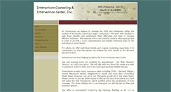Desktop Screenshot of interactionscounselingcenter.com